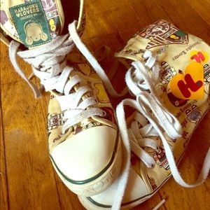 Harajuku Lovers high top sneakers size 7